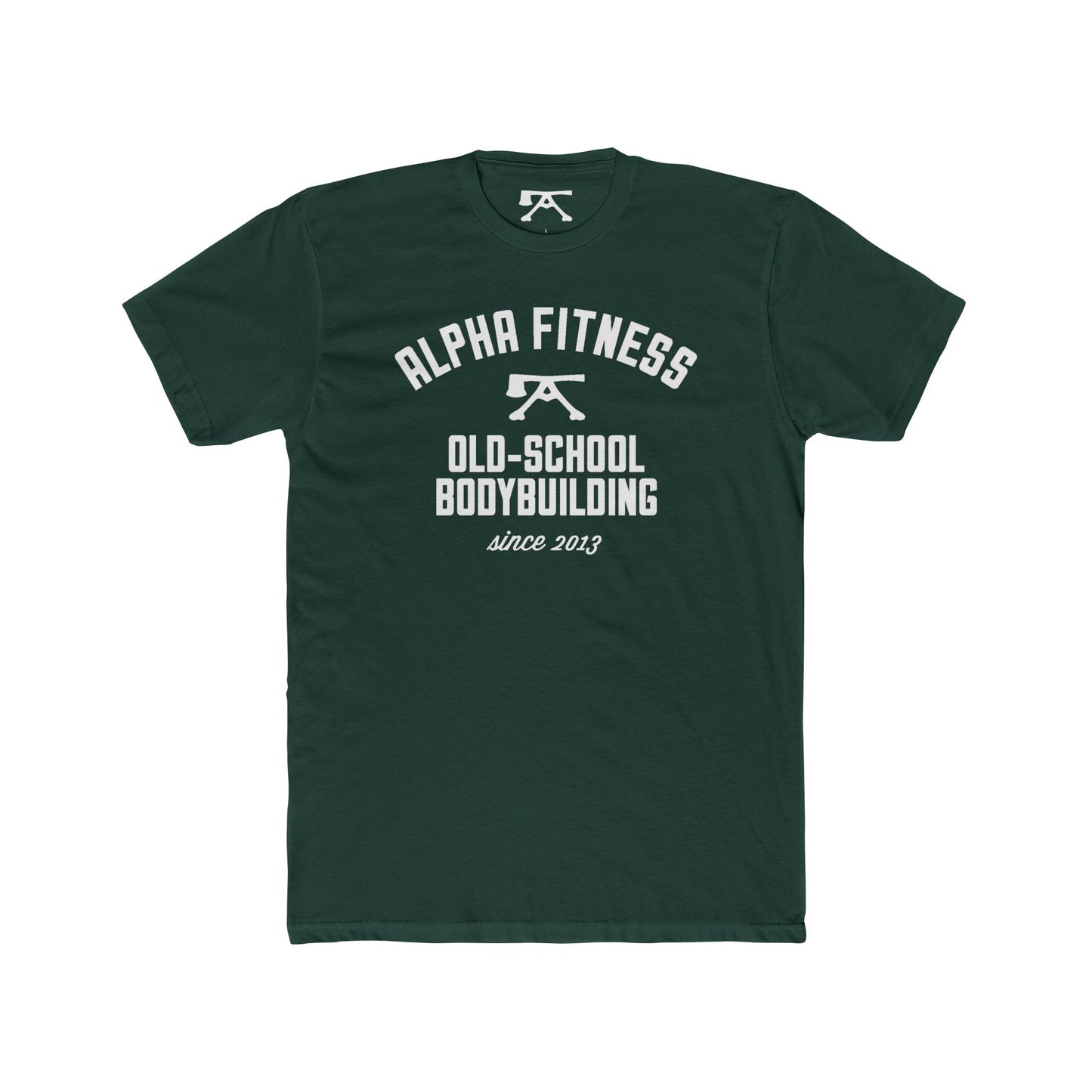 OLD-SCHOOL BODYBUILDING T-SHIRT (FITTED)