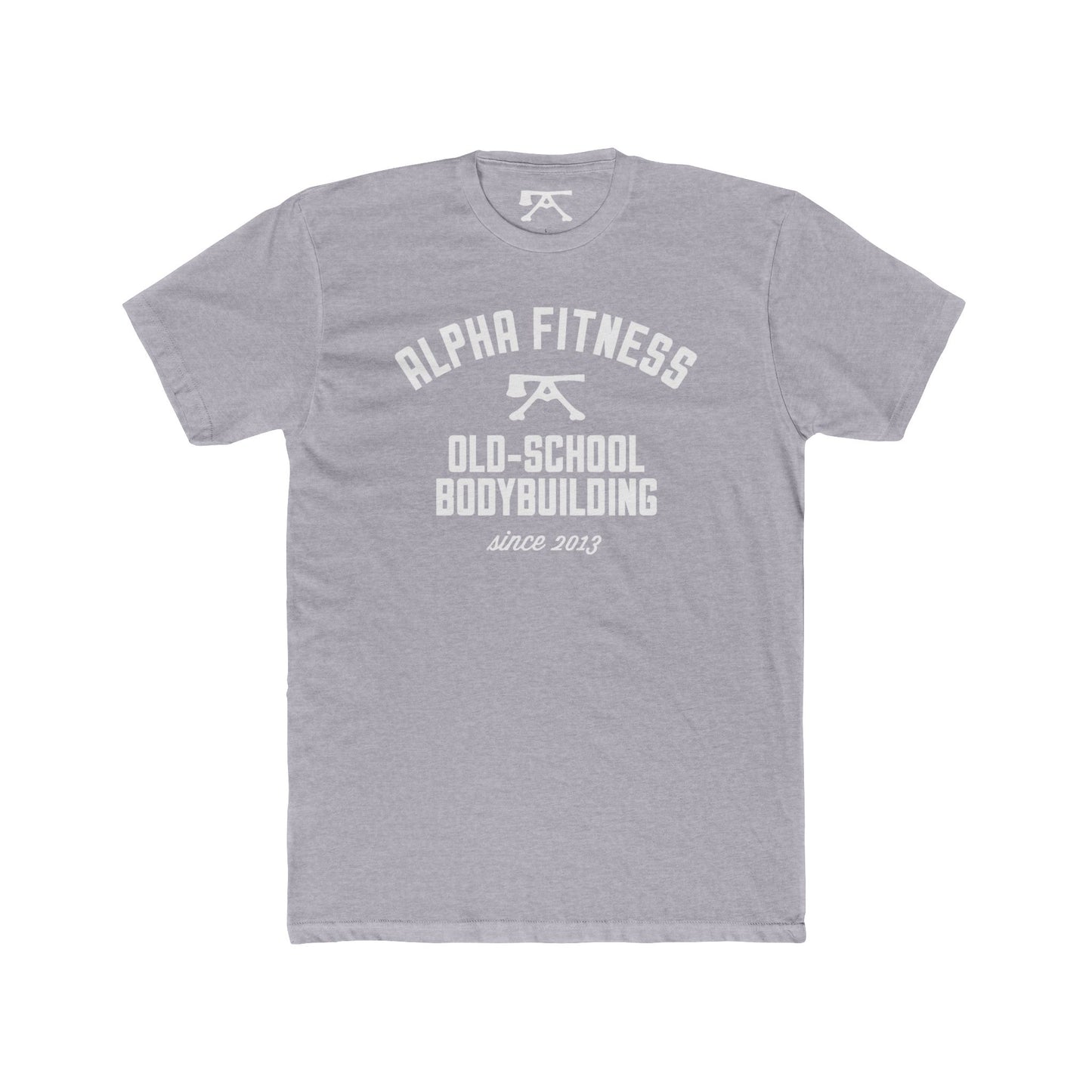 OLD-SCHOOL BODYBUILDING T-SHIRT (FITTED)