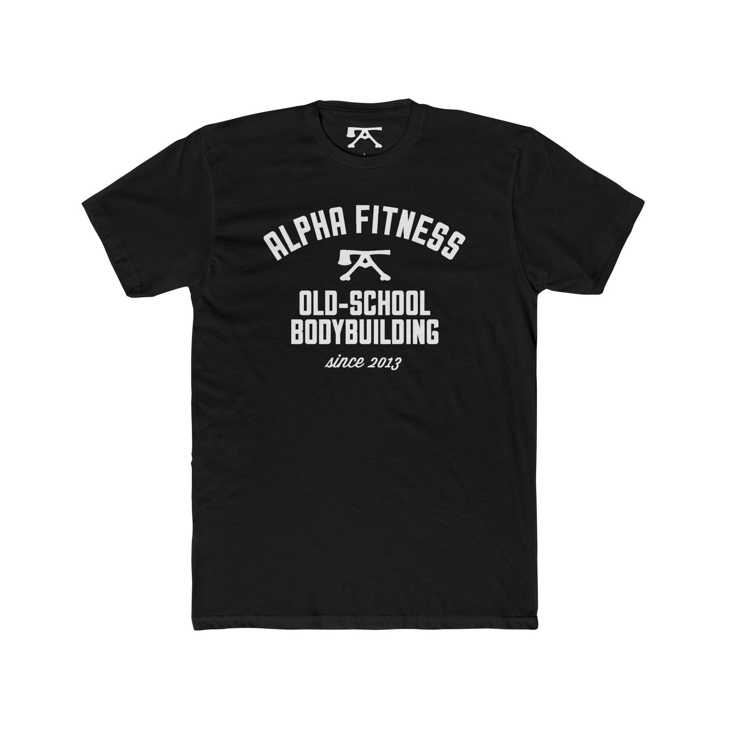 OLD-SCHOOL BODYBUILDING T-SHIRT (FITTED)